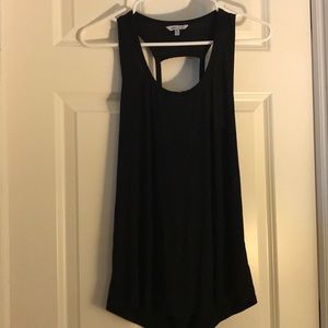 Open back tank top